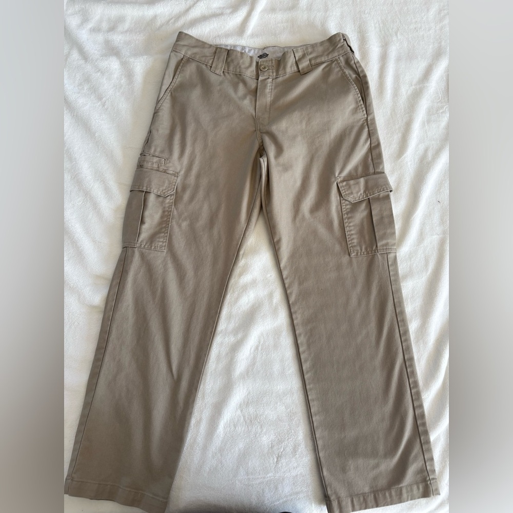 Dickies Men's Khaki Cargo Pants